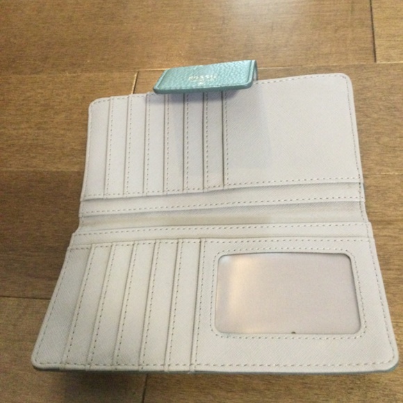 Blue fossil wallet - Picture 2 of 3